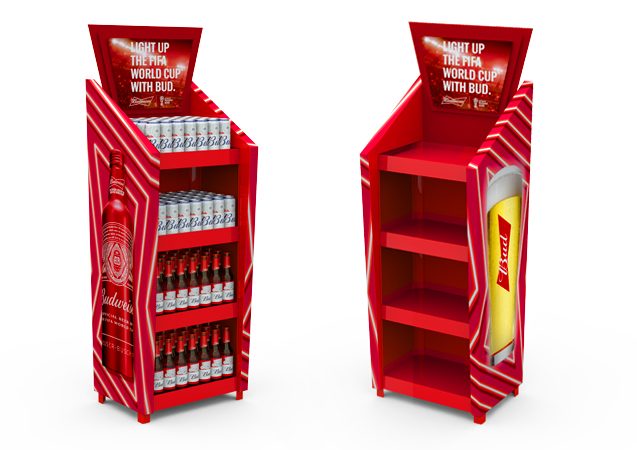 Производство и изготовление рекламных стоек из пластика в Москве